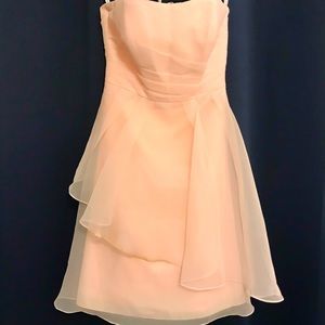 Light pink cocktail dress